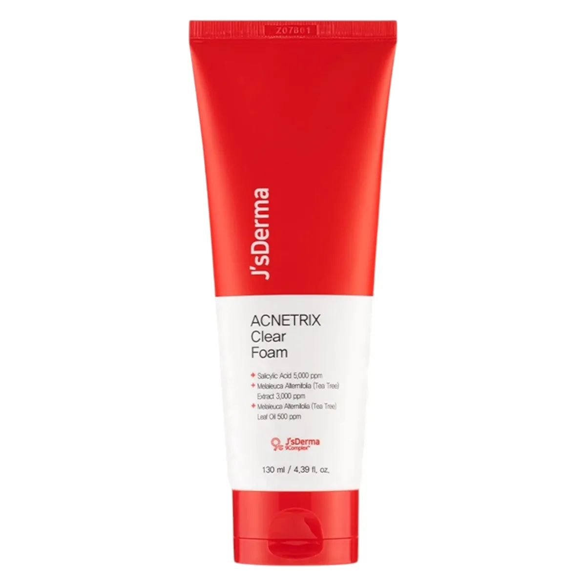 Пінка відновлювальна для проблемної шкіри J'sDerma Acnetrix Clear Foam 130 мл