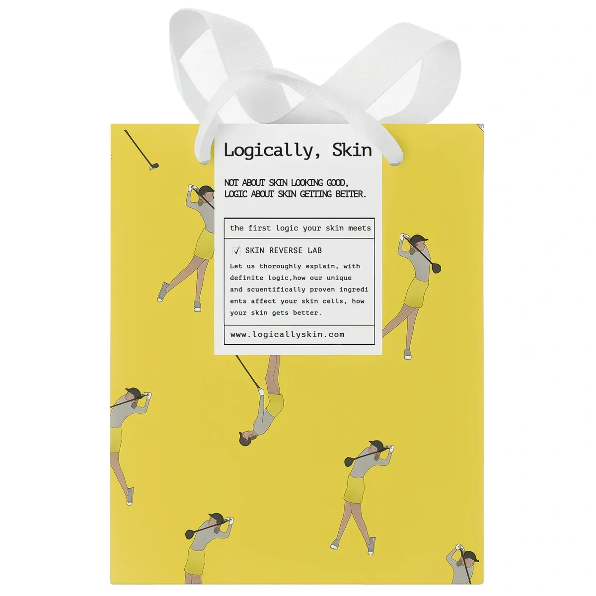 Пакет тканинний маленький Logically, Skin Shopping Bag (Small) Пакет тканинний 160*200*110 мм