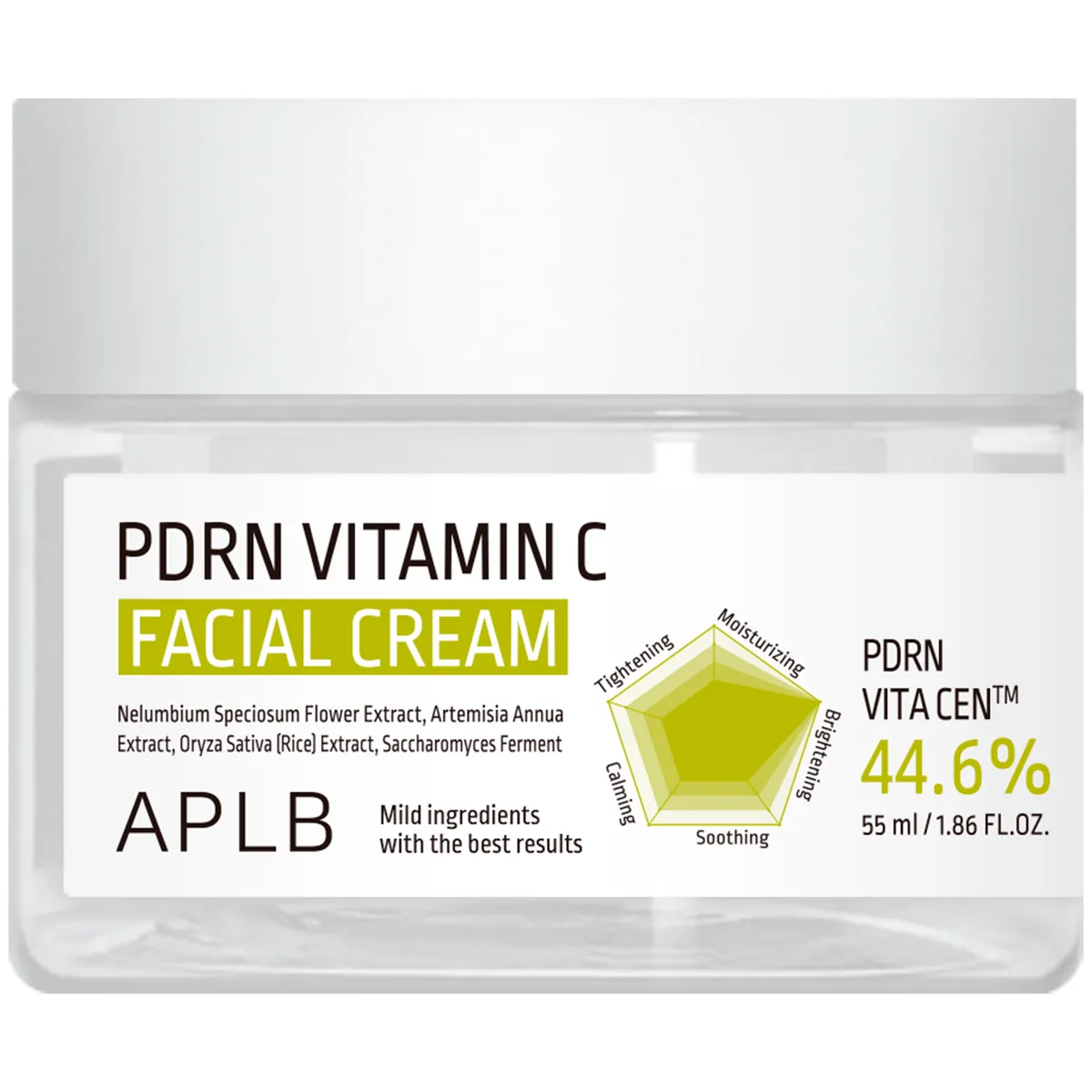 Крем для пружності шкіри обличчя з PDRN і вітаміном C APLB PDRN Vitamin C Facial Cream 55 мл