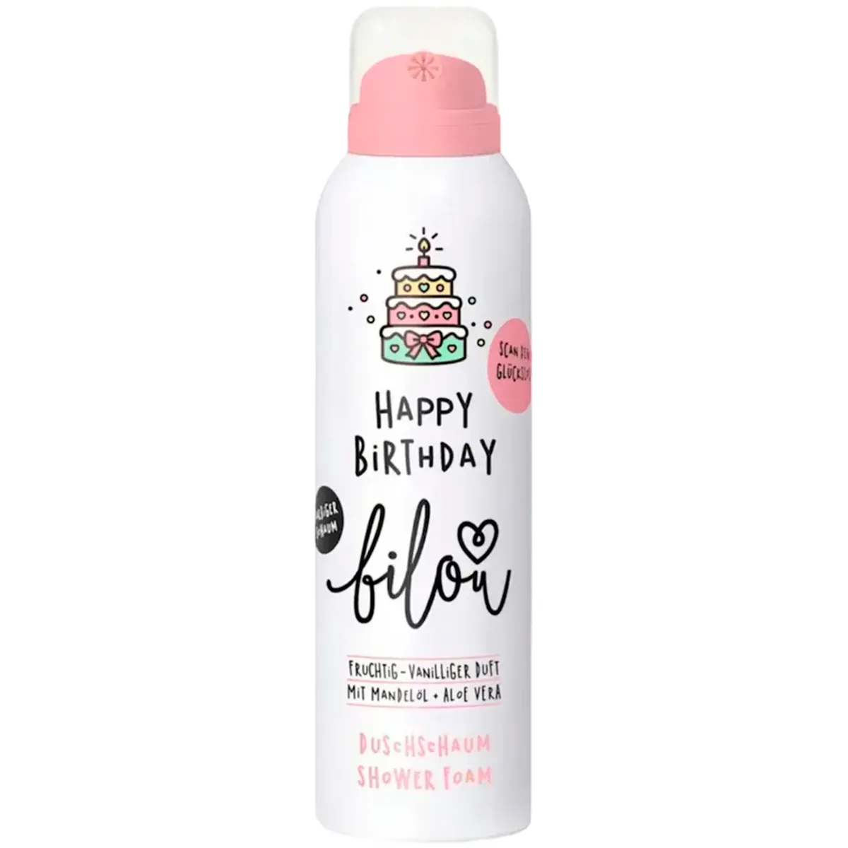 Пінка для душу Bilou Happy Birthday 200 мл