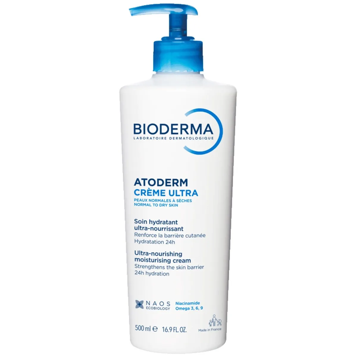 Крем для обличчя та тіла Bioderma Atoderm Cream Ultra 500 мл