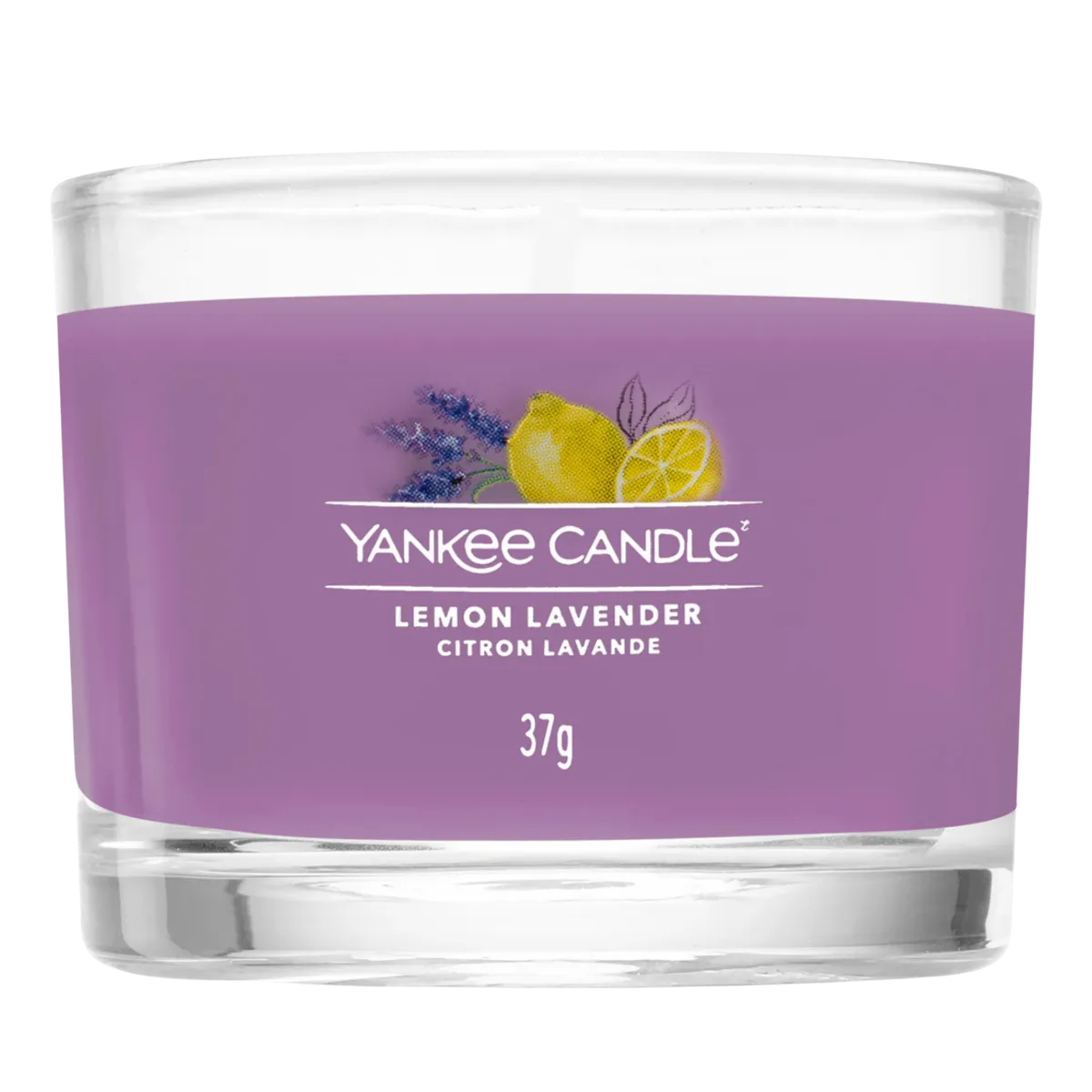 Ароматична свічка "Лимонна Лаванда" Yankee Candle Lemon Lavender 37 г
