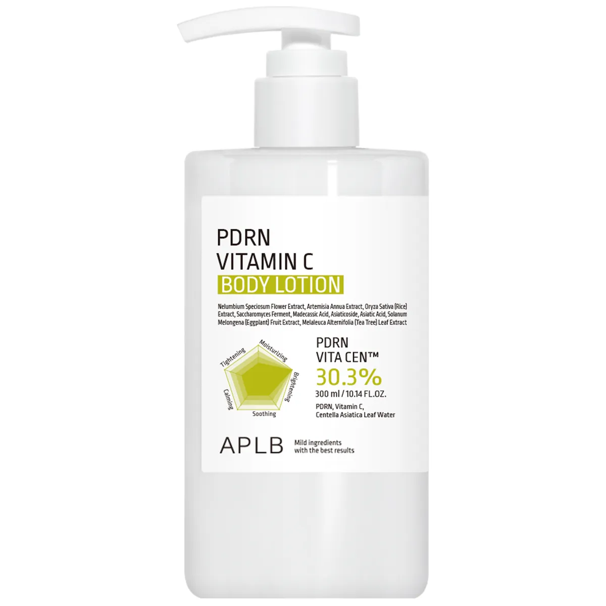 Лосьйон для тіла з PDRN і вітаміном C APLB PDRN Vitamin C Body Lotion 300 мл