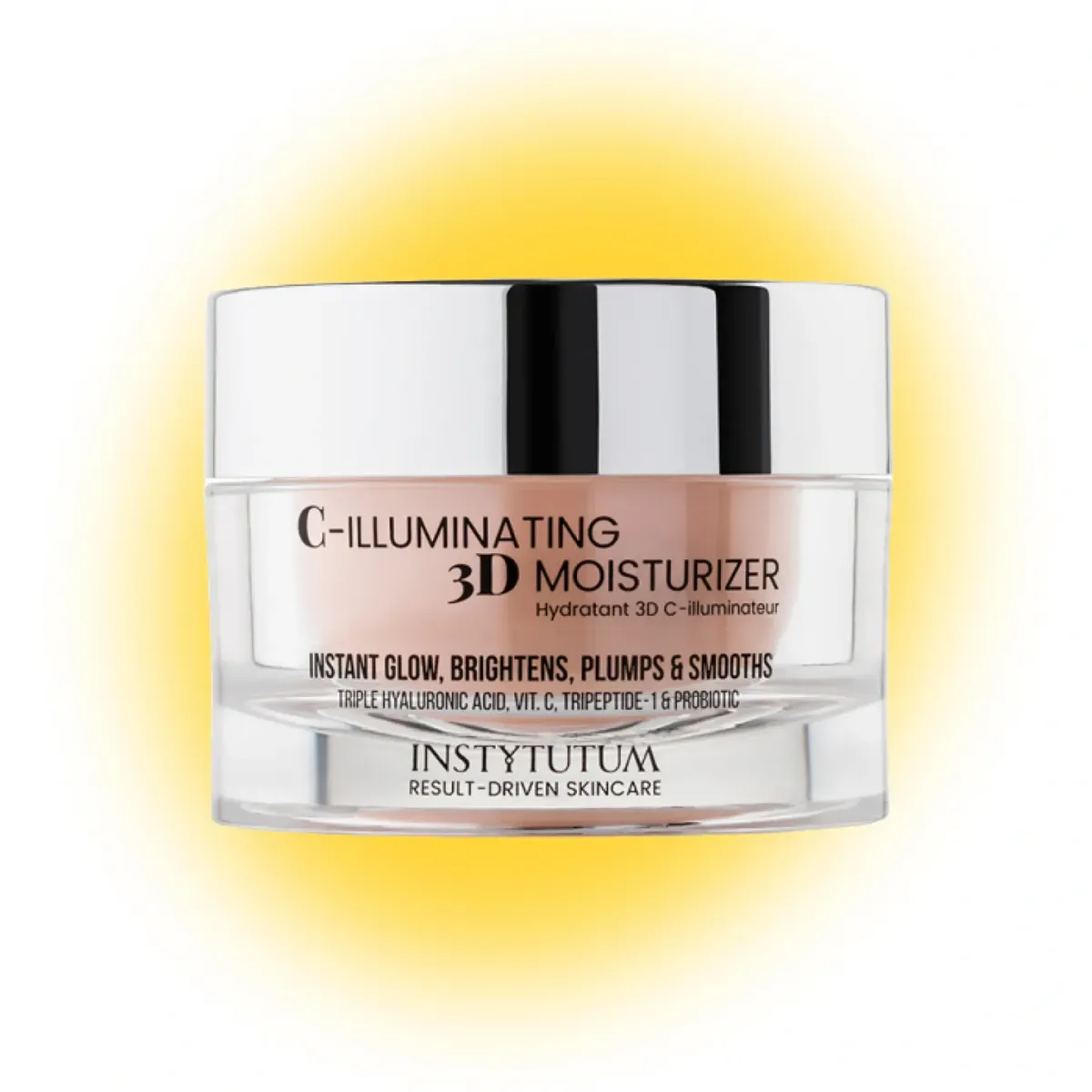 Зволожувальний крем з ефектом сяяння Instytutum C-Illuminating 3D Moisturizer 50 мл