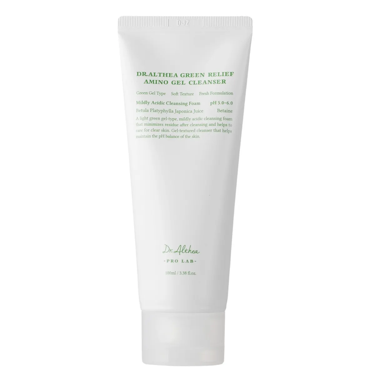 Заспокійливий гель для вмивання з амінокислотами Dr.Althea Green Relief Amino Gel Cleanser 100 мл