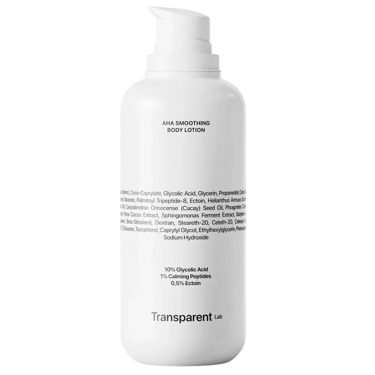 Розгладжувальний лосьйон для тіла АНА Transparent Lab AHA Smoothing Body Lotion 400 мл