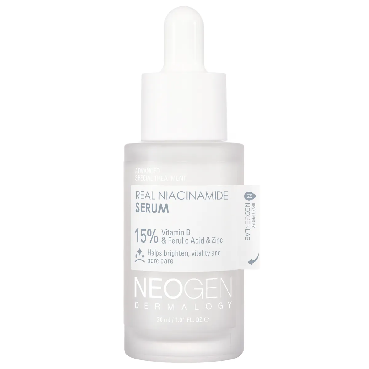 Багатофункціональна освітлювальна сироватка з 15% ніацинамідом NEOGEN DERMALOGY Real Niacinamide 15% Firming Serum 30 мл