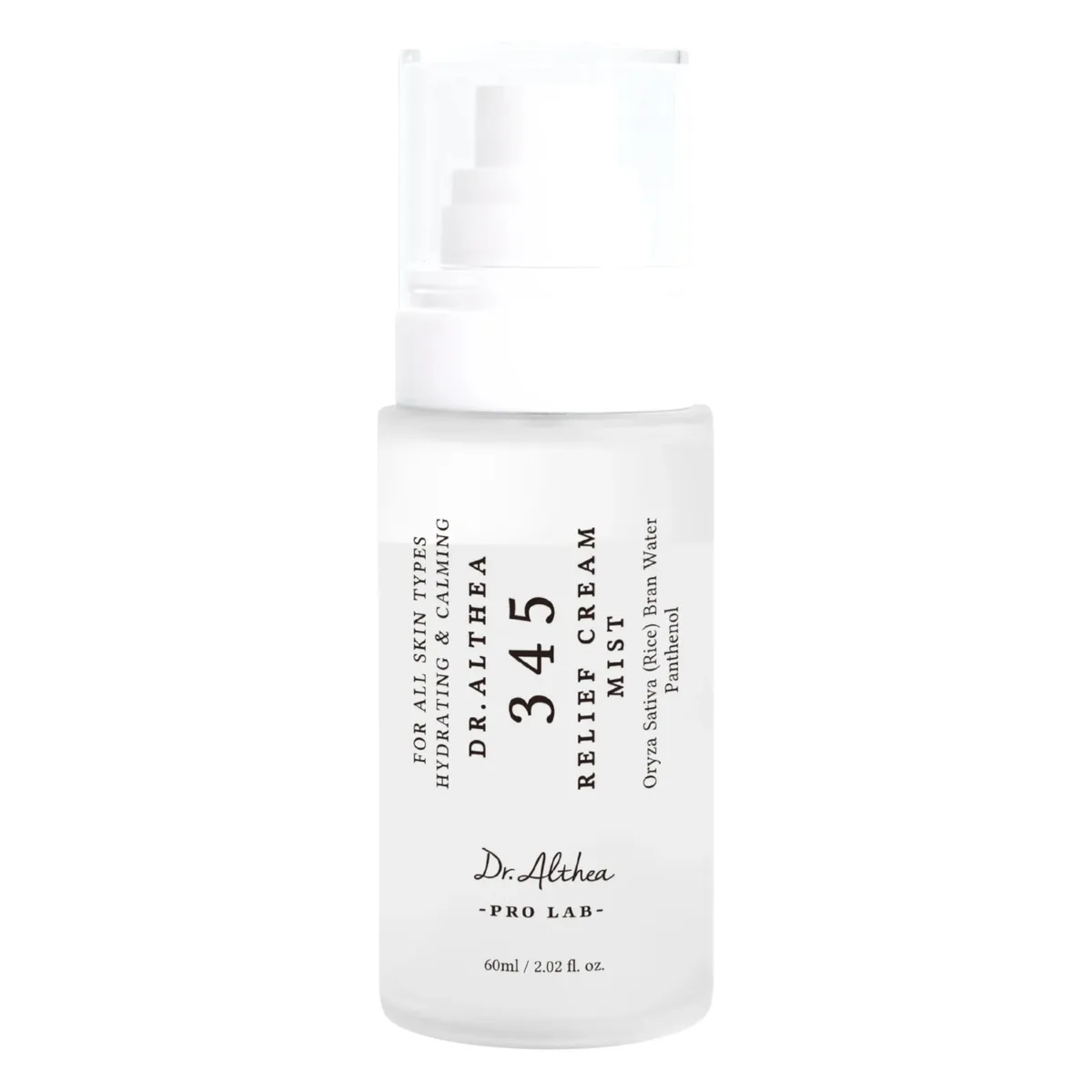 Молочний міст відновлення та заспокоєння шкіри Dr.Althea 345 Relief Cream Mist 60 мл