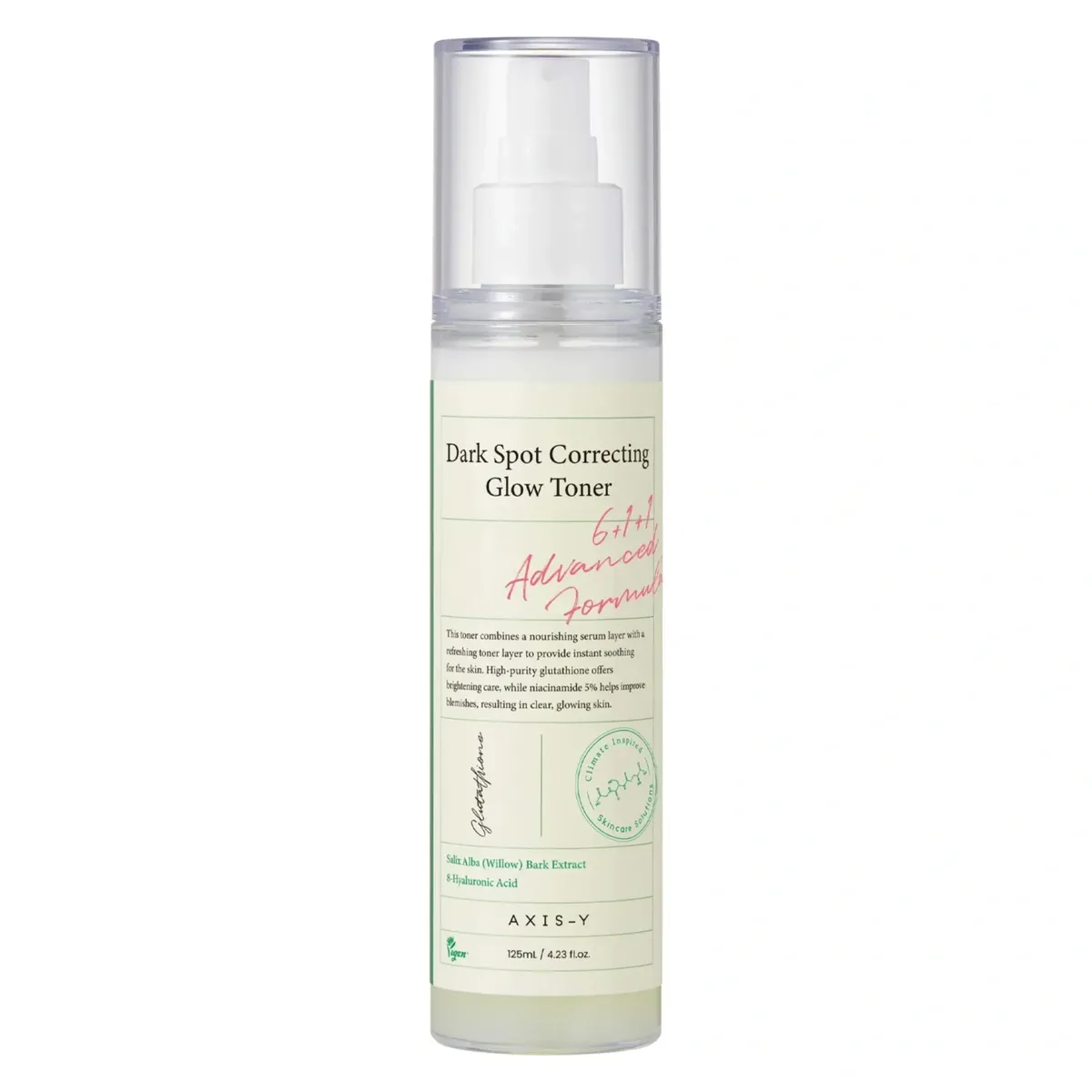 Освітлювальний двофазний тонер AXIS-Y Dark Spot Correcting Glow Toner 125 мл