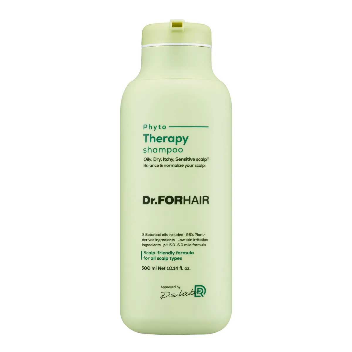 Фітотерапевтичний шампунь для чутливої шкіри голови Dr.FORHAIR pHyto Therapy Shampoo 300 мл