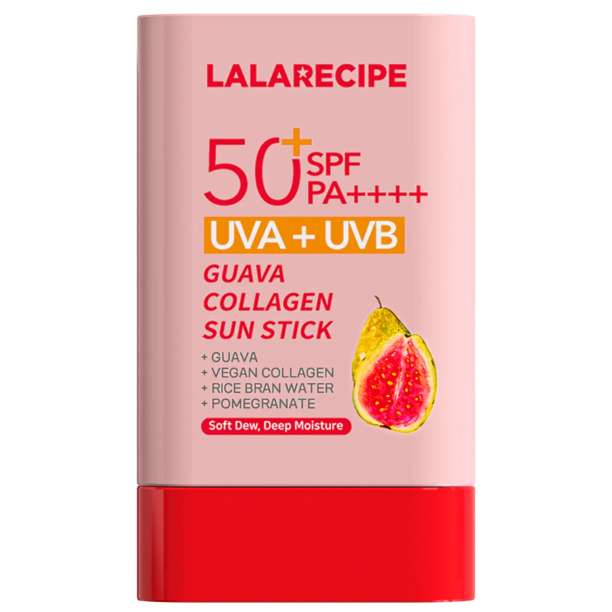 Сонцезахисний стік з екстрактом гуави та колагену LALARECIPE Guava Collagen Sun Stick 20 г