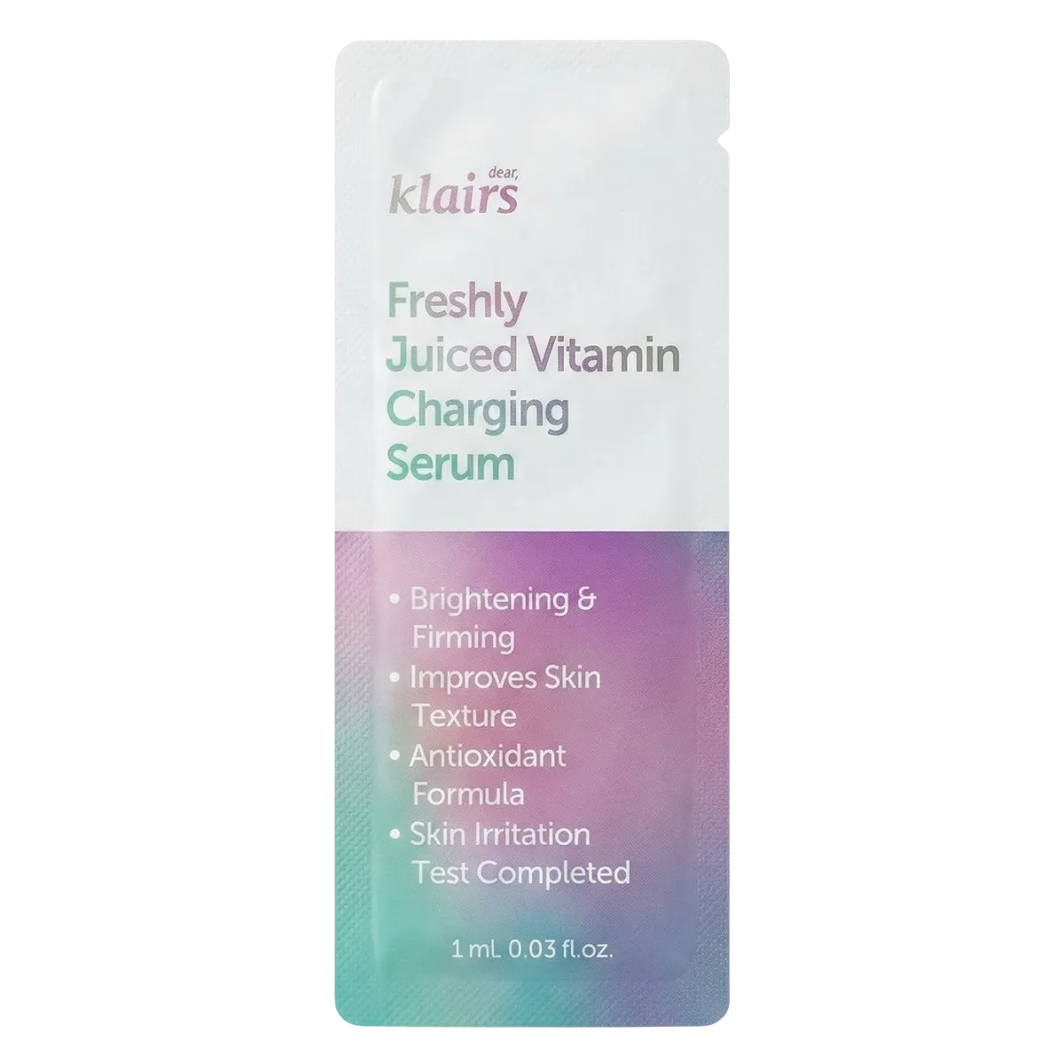 Антиоксидантна сироватка Dear Klairs Freshly Juiced Vitamin Charging Serum 1 мл, Саше (пробник)