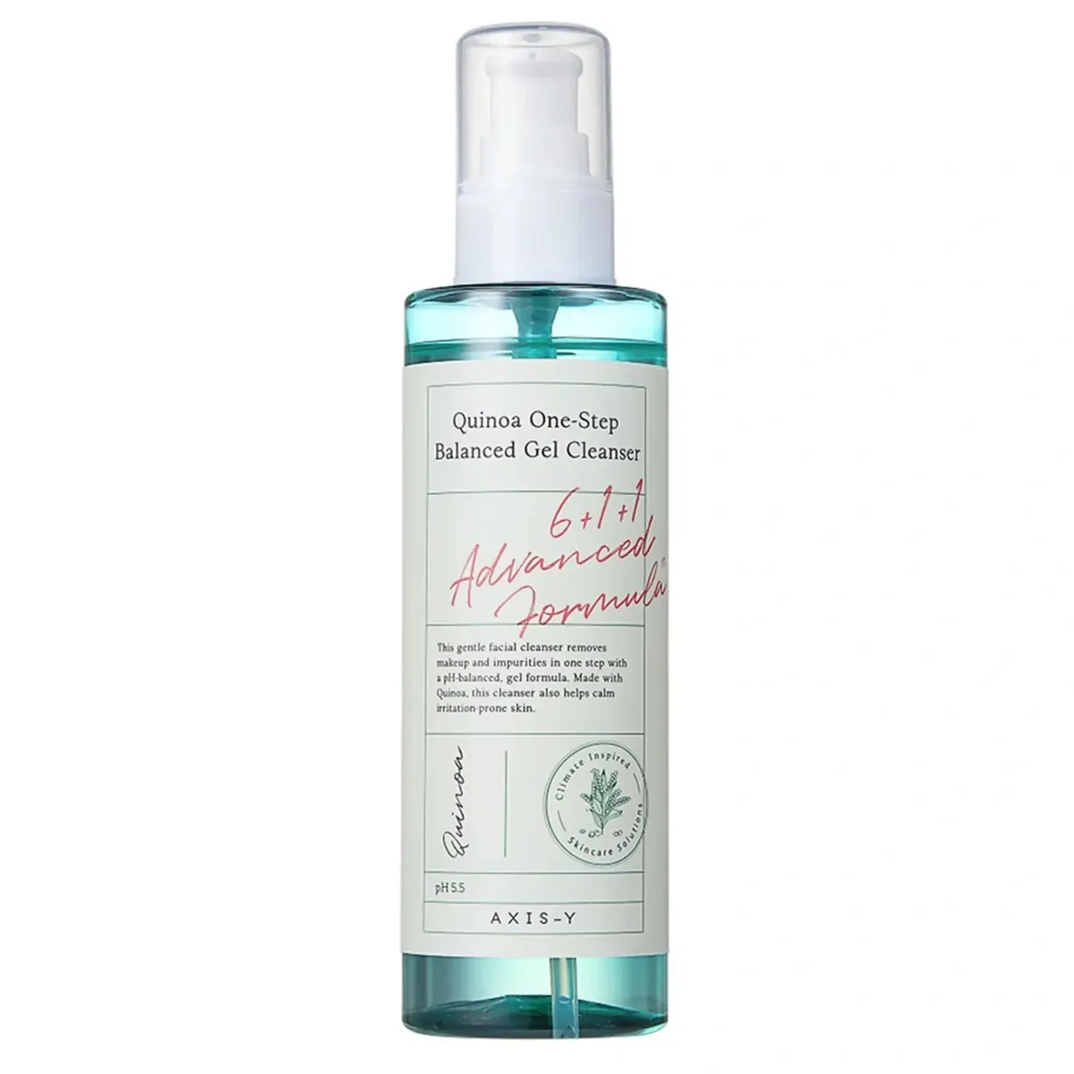 М’який очищувальний гель для вмивання з екстрактом кіноа AXIS-Y Quinoa One-Step Balanced Gel Cleanser 180 мл