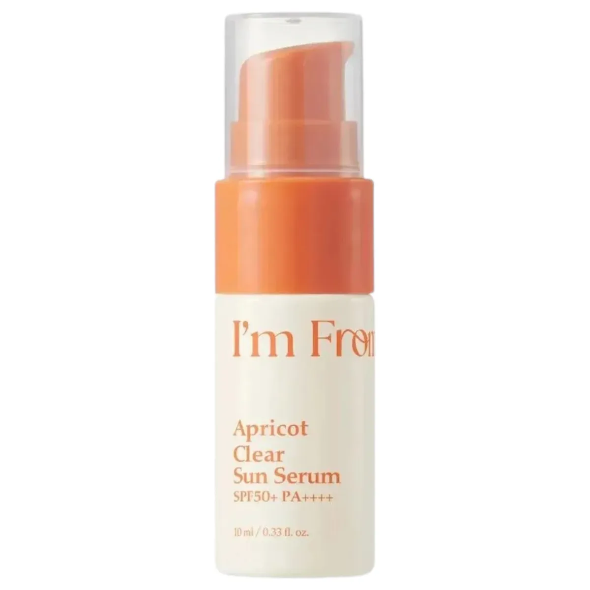 Сонцезахисна сироватка з абрикосом I'm From Apricot Clear Sun Serum 10 мл