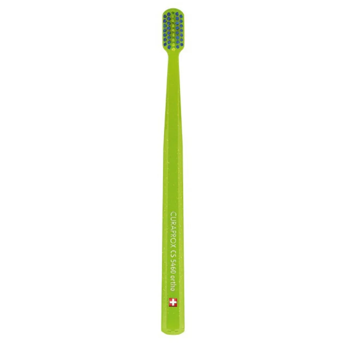 Зубна щітка ортодонтична Curaprox Ortho CS 5460 Ultra Soft Салатовий - синій