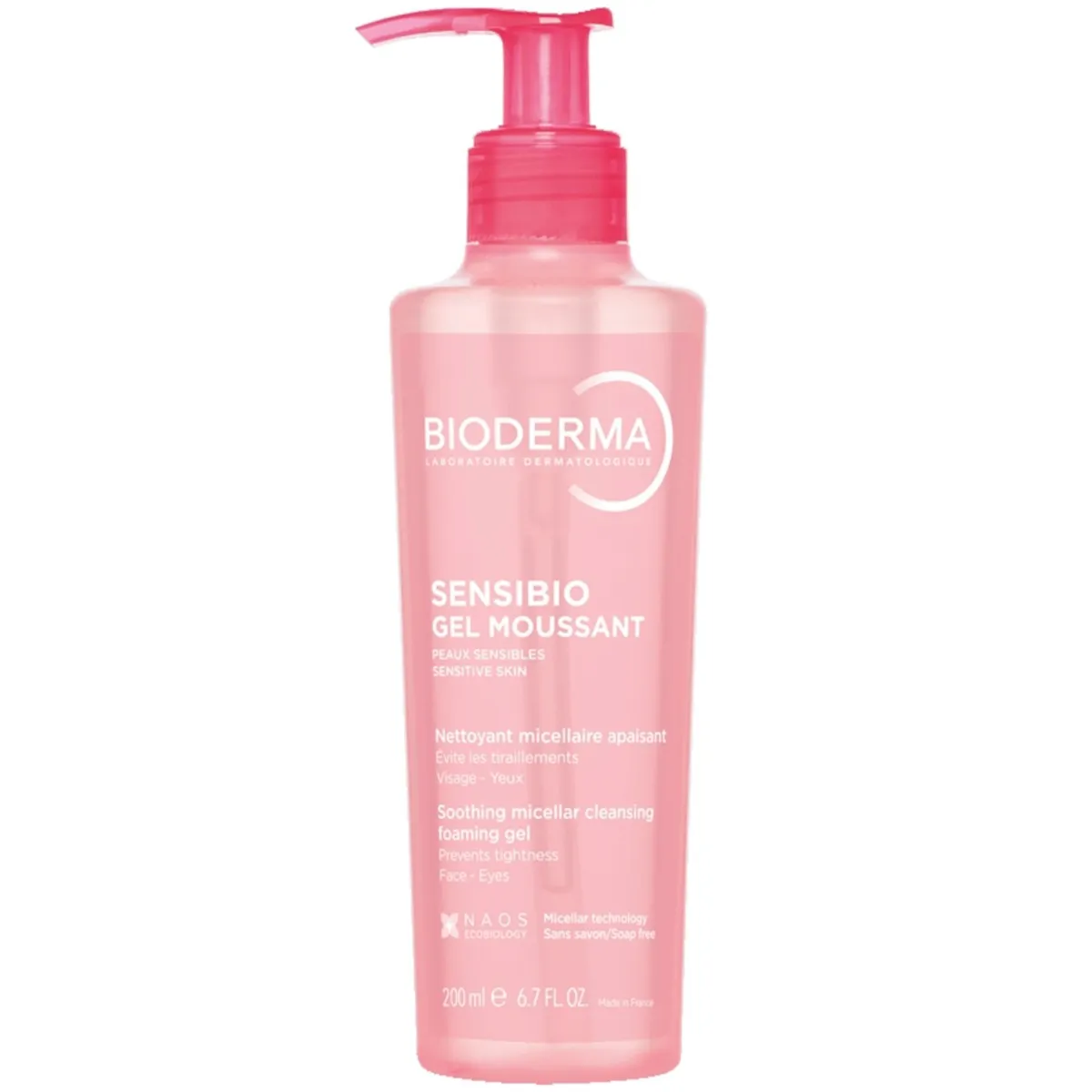 Очищувальний гель Bioderma Sensibio Cleansing Foaming Gel 200 мл