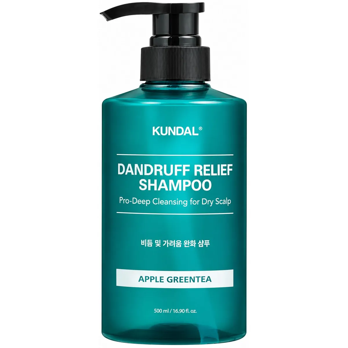 Шампунь проти лупи KUNDAL Dandruff Relief Shampoo Apple Green Tea 500 мл