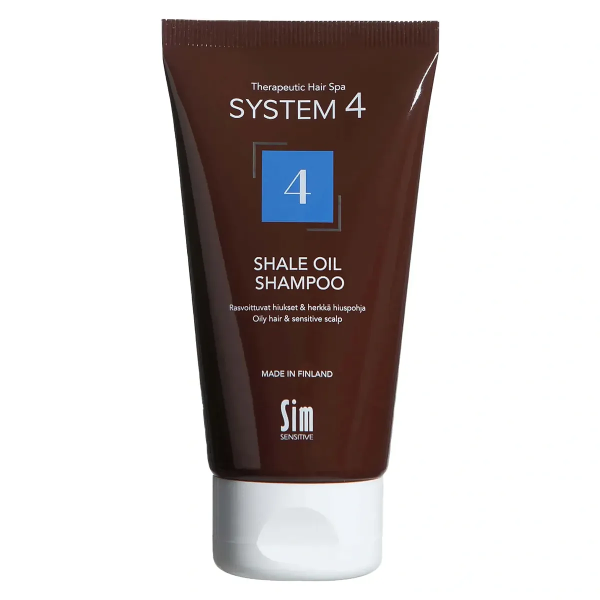 Шампунь №4 для жирної і чутливої шкіри голови Sim Sensitive System 4 4 Shale Oil Shampoo 75 мл