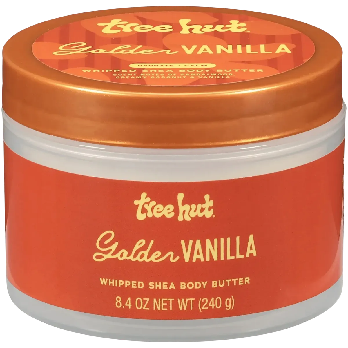 Баттер для тіла Tree Hut Golden Vanilla Whipped Body Butter 240 г