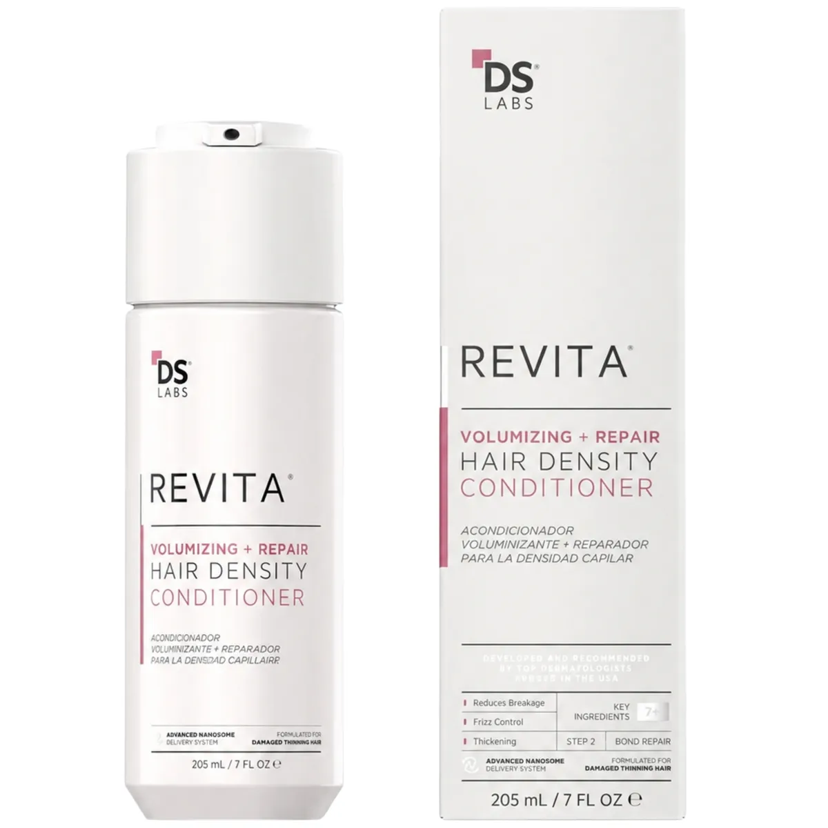 Зміцнювальний кондиціонер для густоти волосся DS Laboratories Revita Volumizing Conditioner 205 мл