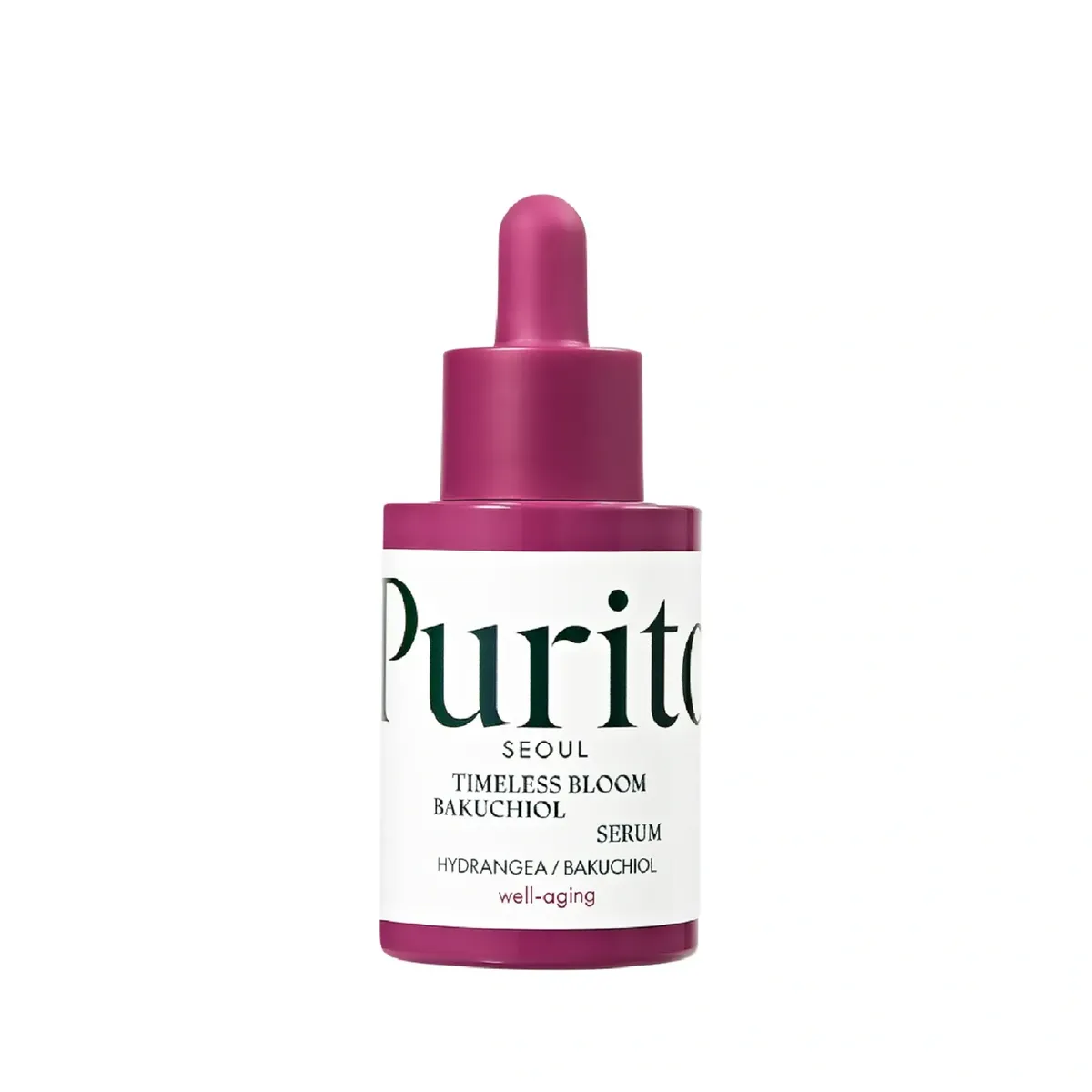 Антивікова сироватка з бакучіолом Purito Seoul Bakuchiol Timeless Bloom Revitalizing Serum (Renewer) 30 мл