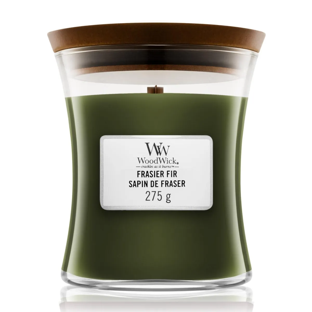 Ароматична свічка з ароматом свіжозрізаної ялини Woodwick Frasier Fir 275 г
