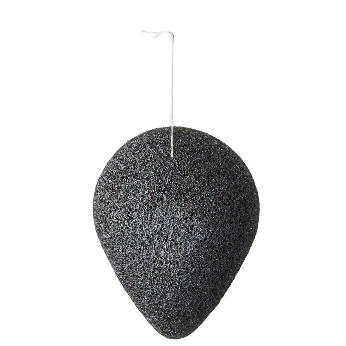 Спонж-конняку з деревним вугіллям Purito Seoul Bamboo Charcoal Konjac Sponge Повнорозмірний
