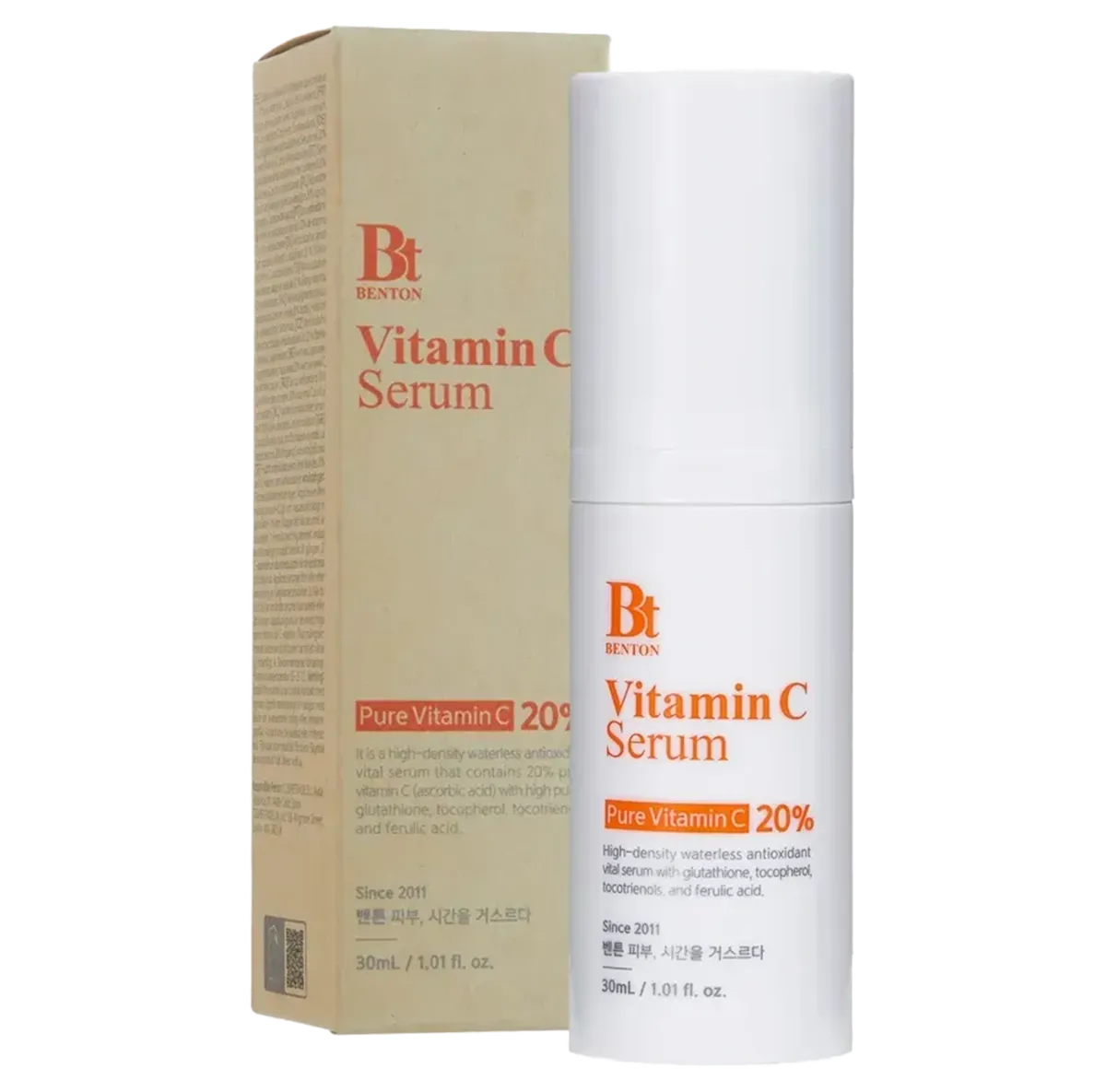 Крем-сироватка з 20% вітаміну C Benton Vitamin C Serum 30 мл