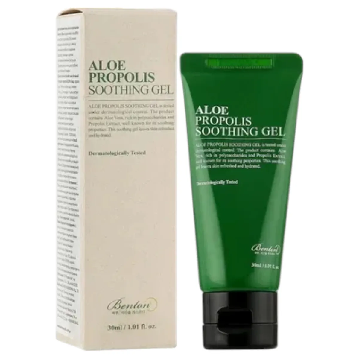 Гель з алое і прополісом Benton Aloe Propolis Soothing Gel 30 мл Мініатюра