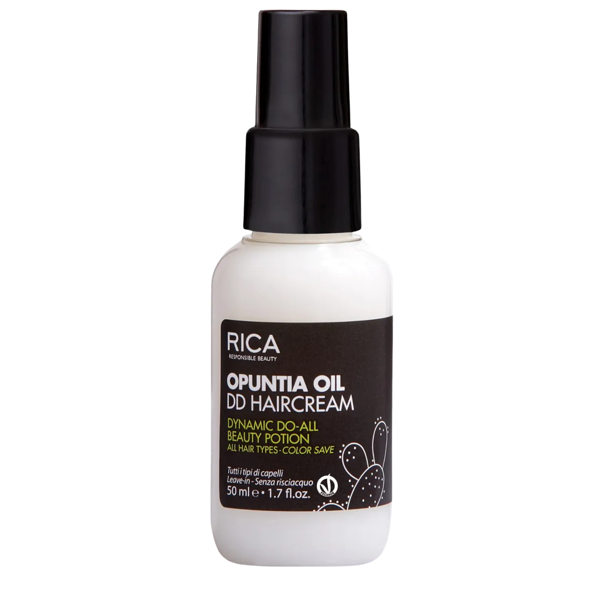 Крем для волосся з олією опунції RICA Opuntia Oil DD Haircream 50 мл