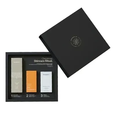 Подарунковий набір для сяйва шкіри обличчя Transparent Lab Holiday Glow Ritual 3 в 1