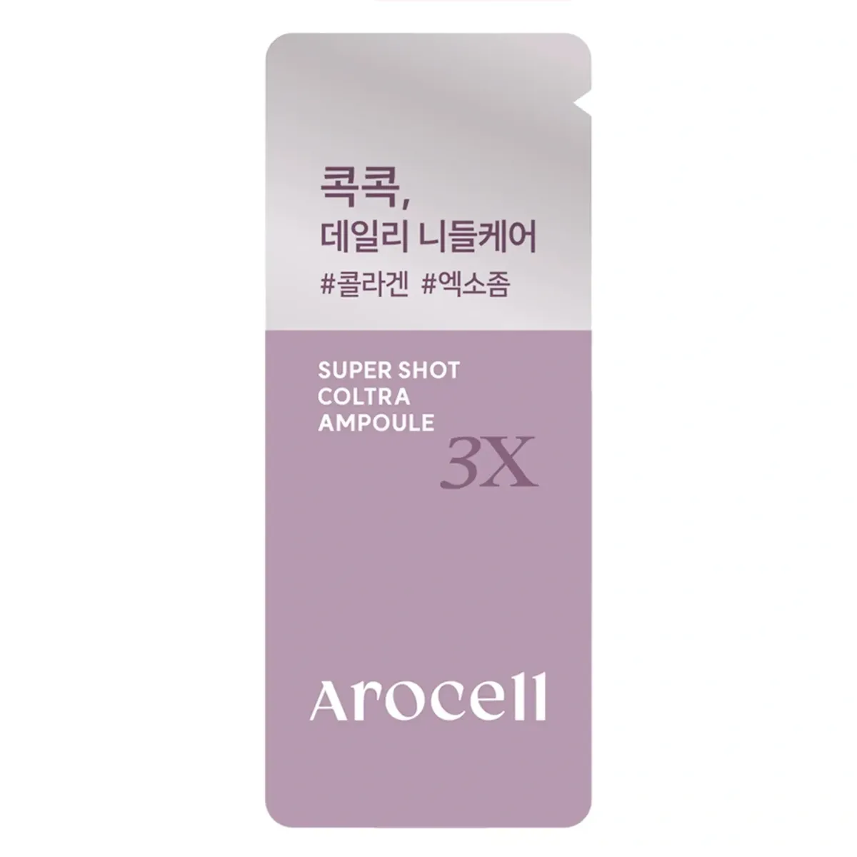 Колагенова ампула для обличчя з мікроспікулами Arocell Super Shot Coltra Ampoule 3X 1 мл