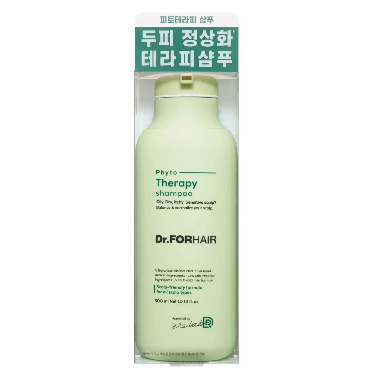 Фітотерапевтичний шампунь для чутливої шкіри голови Dr.FORHAIR pHyto Therapy Shampoo 300 мл