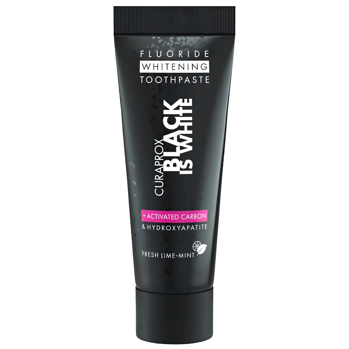 Зубна паста з активованим вугіллям Curaprox Black Is White 10 мл, Мініатюра