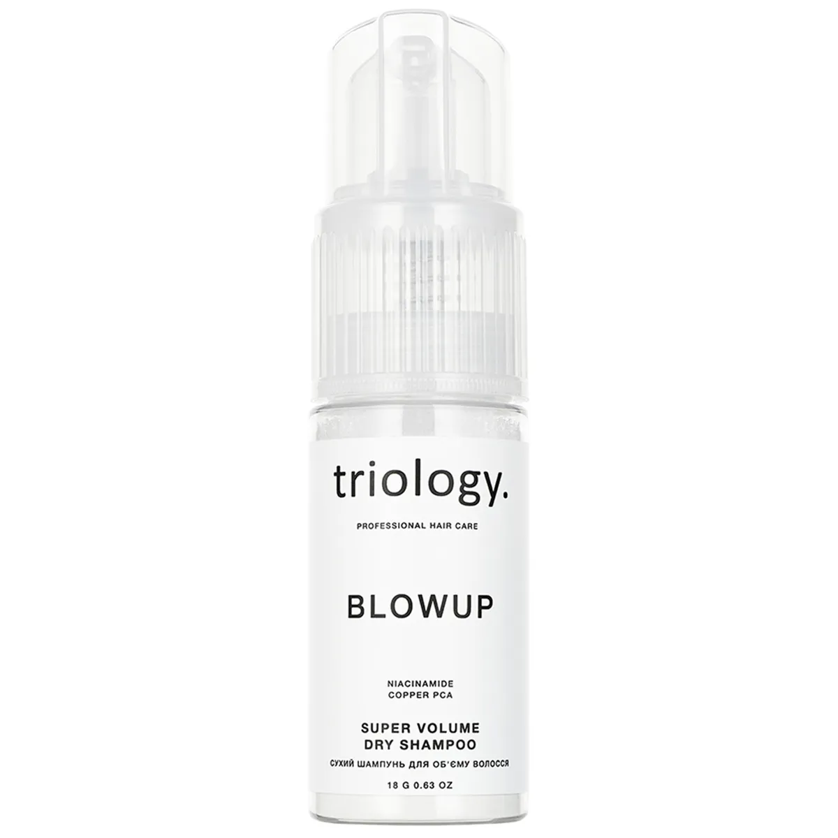 Сухий шампунь для об'єму волосся Triology BLOWUP 18 г