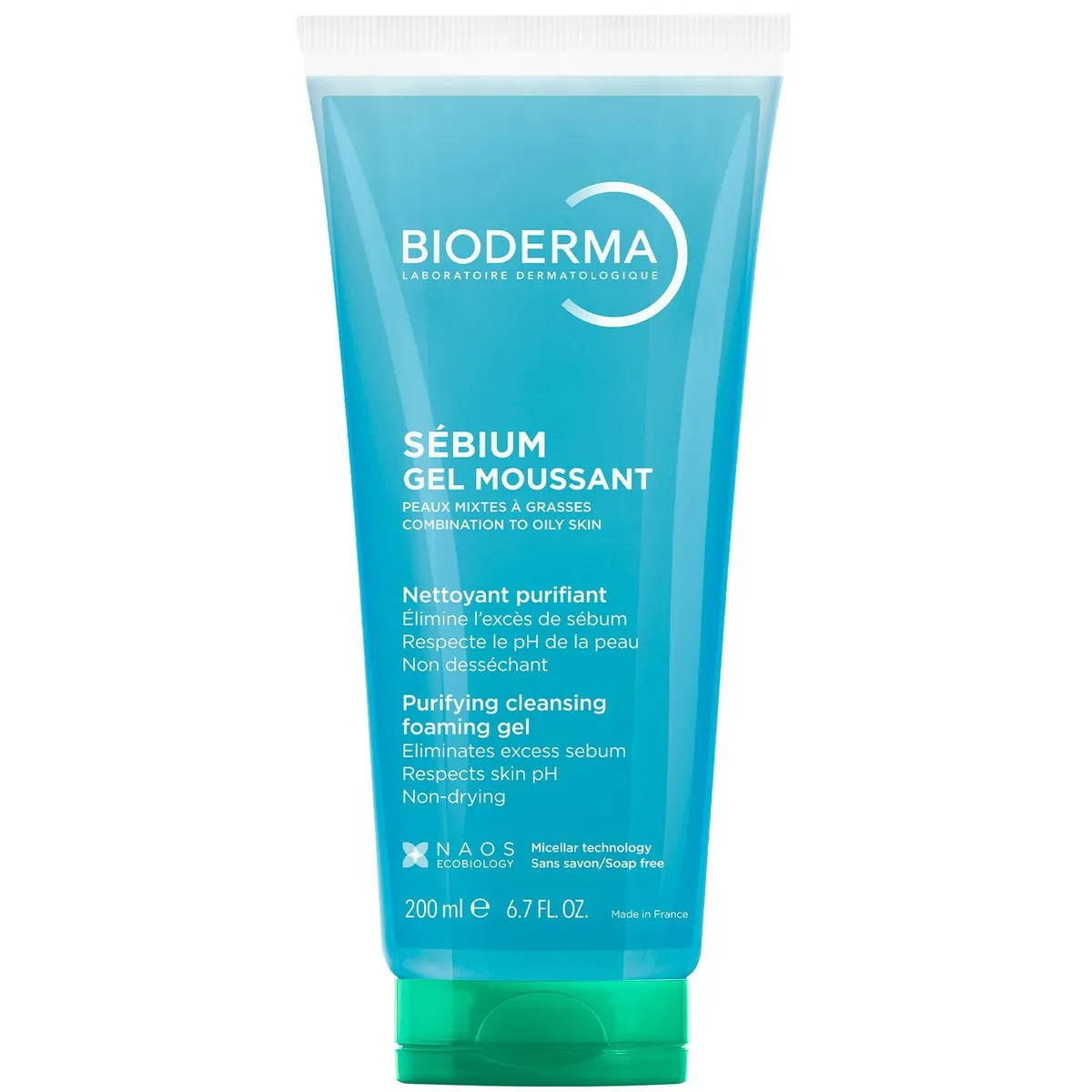 Гель для вмивання Bioderma Sebium Foaming Gel 200 мл
