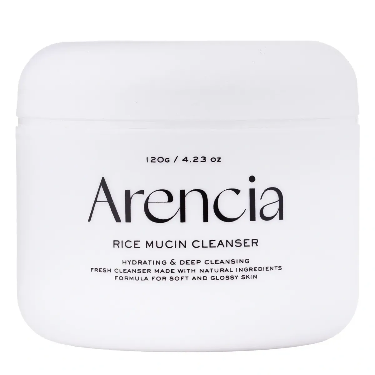 Очищувальна паста з рисом та муцином равлика Arencia Rice Mucin Cleanser 120 г