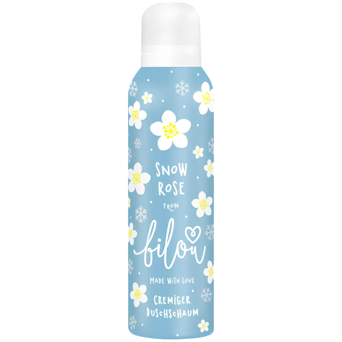 Пінка для душу Bilou Snow Rose 200 мл