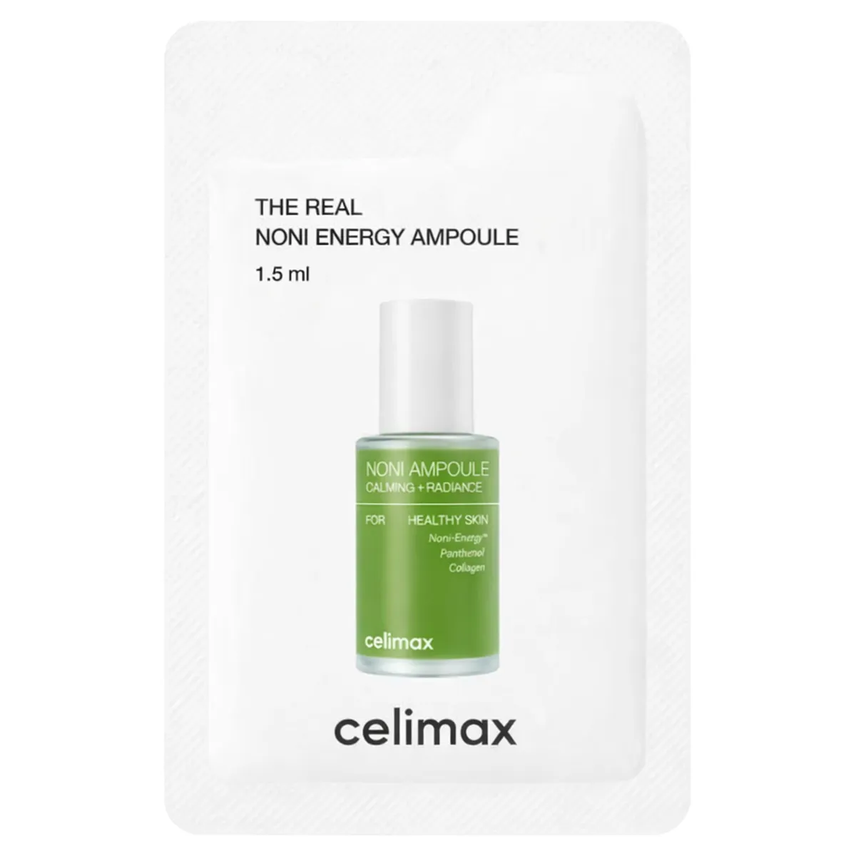 Відновлювальна ампульна сироватка з екстрактом ноні Celimax The Real Noni Energy Ampoule 1,5 мл,  Саше (Тестер)