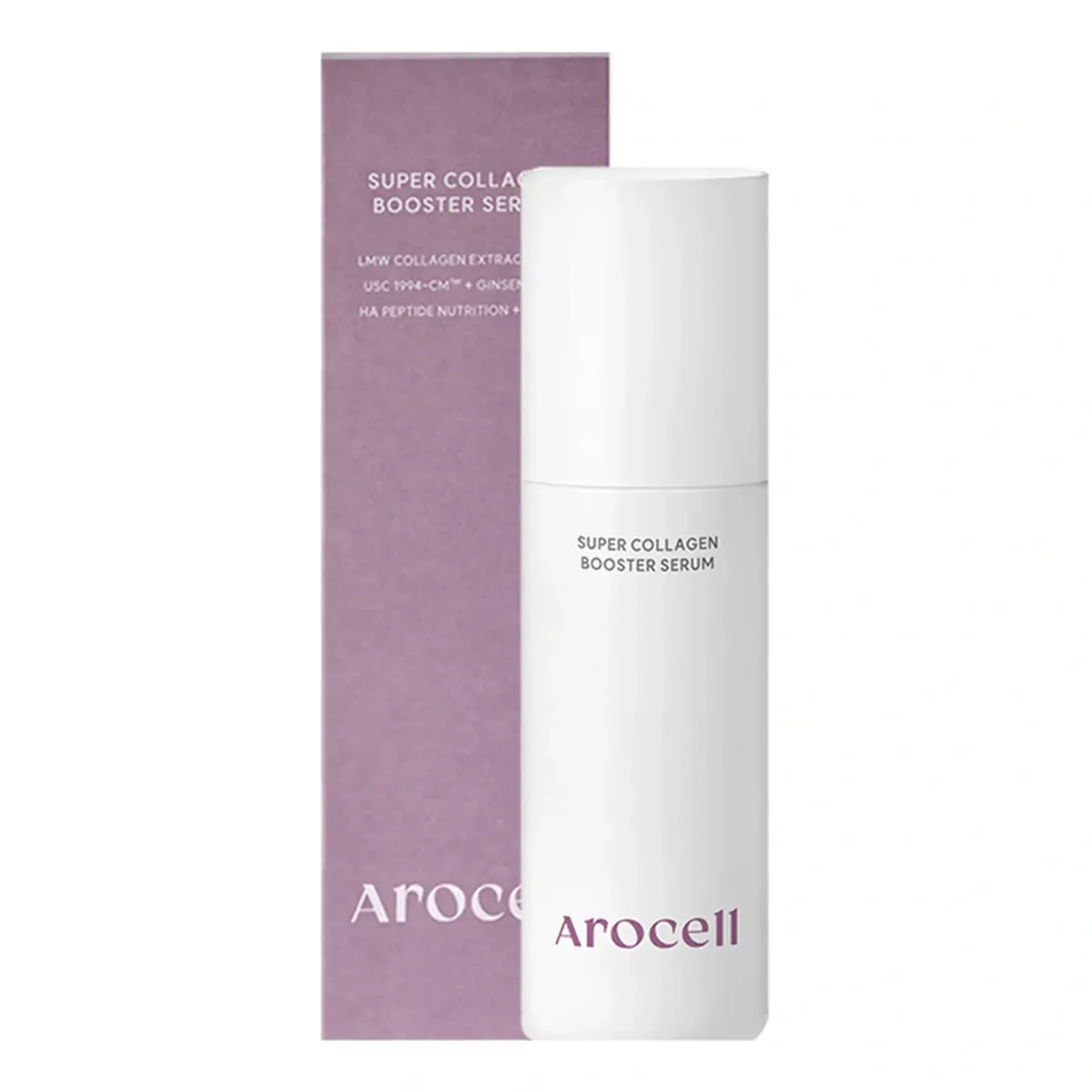 Бульбашкова сироватка з колагеном та гіалуроновою кислотою Arocell Super Collagen Booster Serum 70 мл