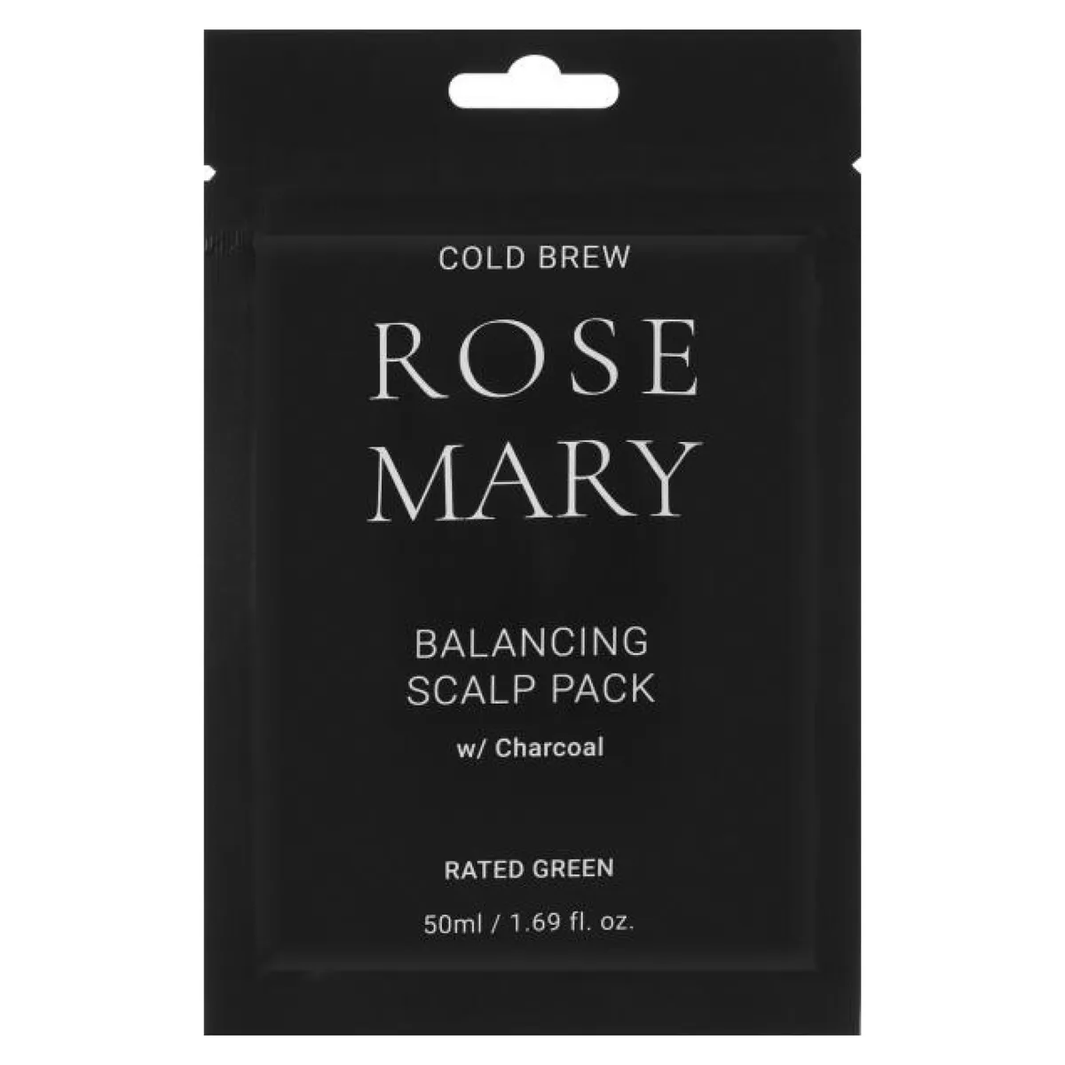 Відновлювальна маска з соком розмарину Rated Green Cold Brew Rosemary Balancing Scalp Pack 50 мл, Мініатюра