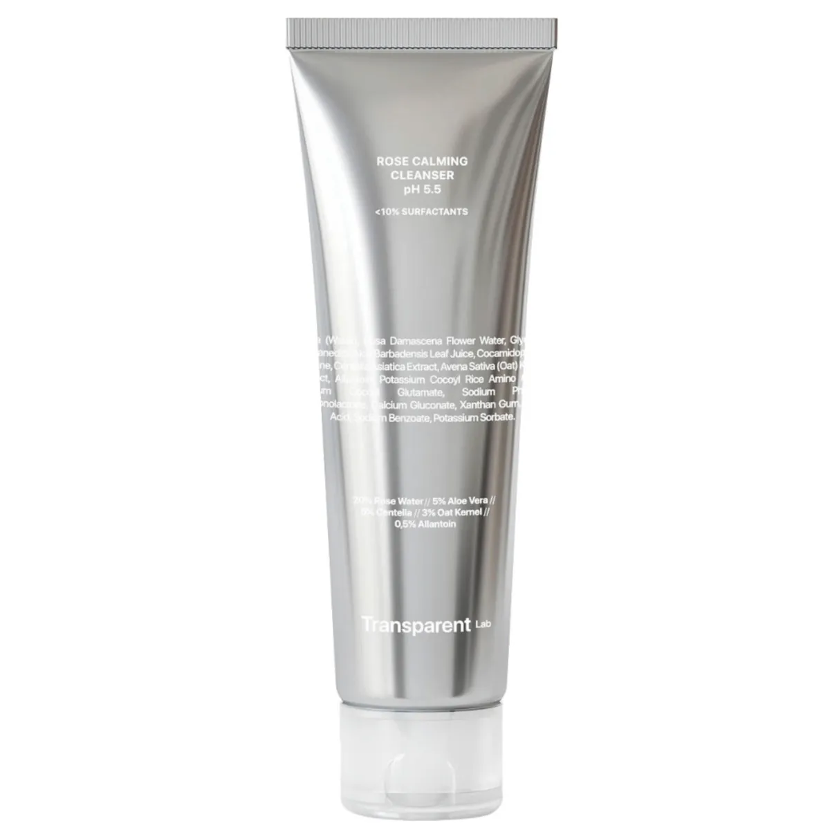 Ніжний гель для очищення обличчя Transparent Lab Rose Calming Cleanser pH 5,5 150 мл