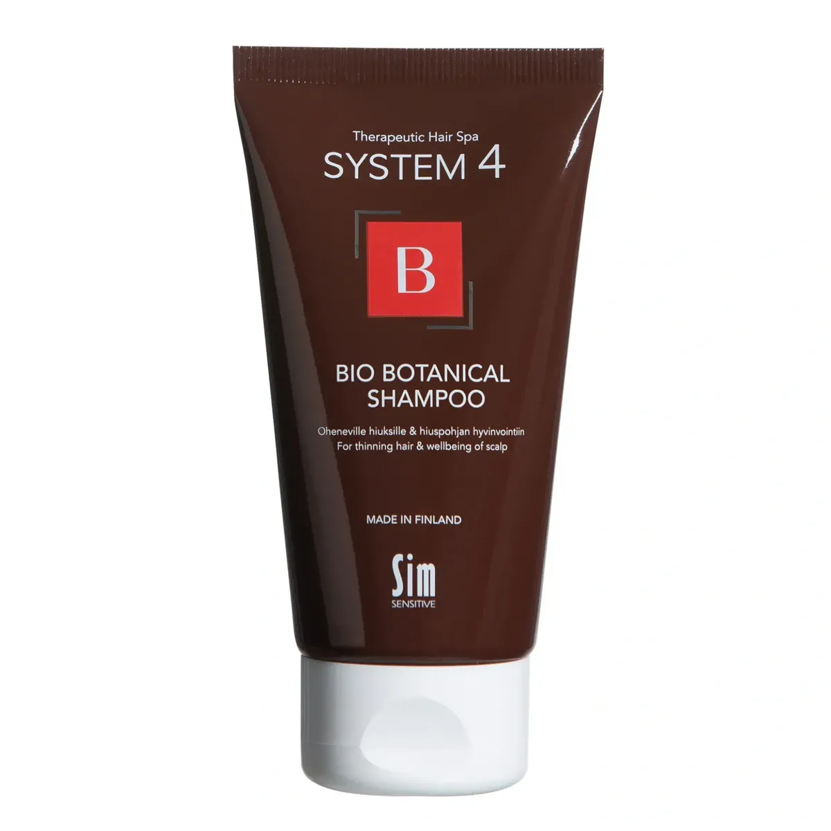 Біо ботанічний шампунь від випадіння волосся Sim Sensitive System 4 BB Shampoo 75 мл