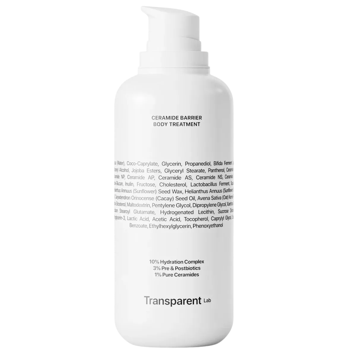 Керамідний бар'єрний догляд за тілом Transparent Lab Ceramide Barrier Body Treatment 400 мл