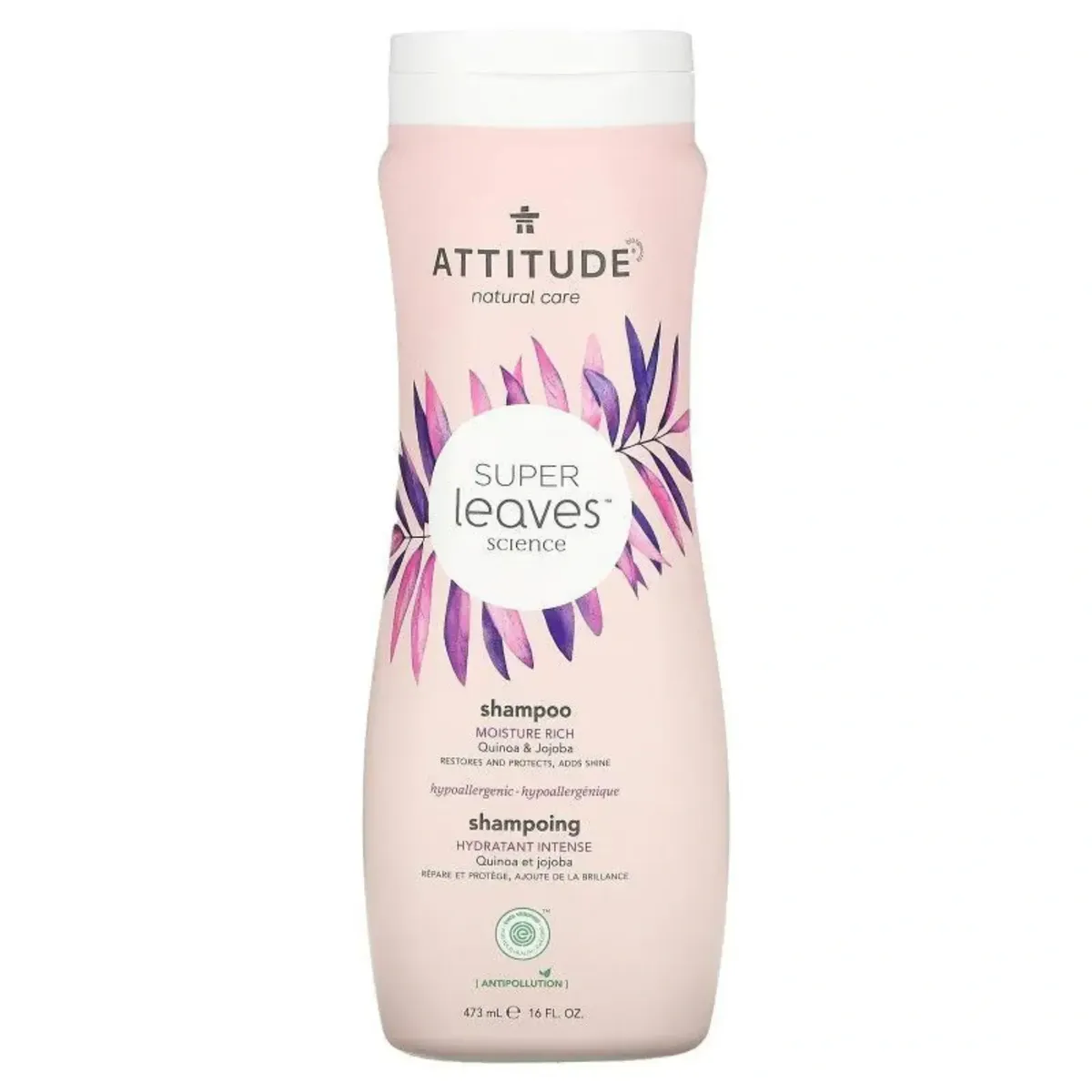Шампунь Зволоження Attitude Moisturizing Shampoo 473 мл