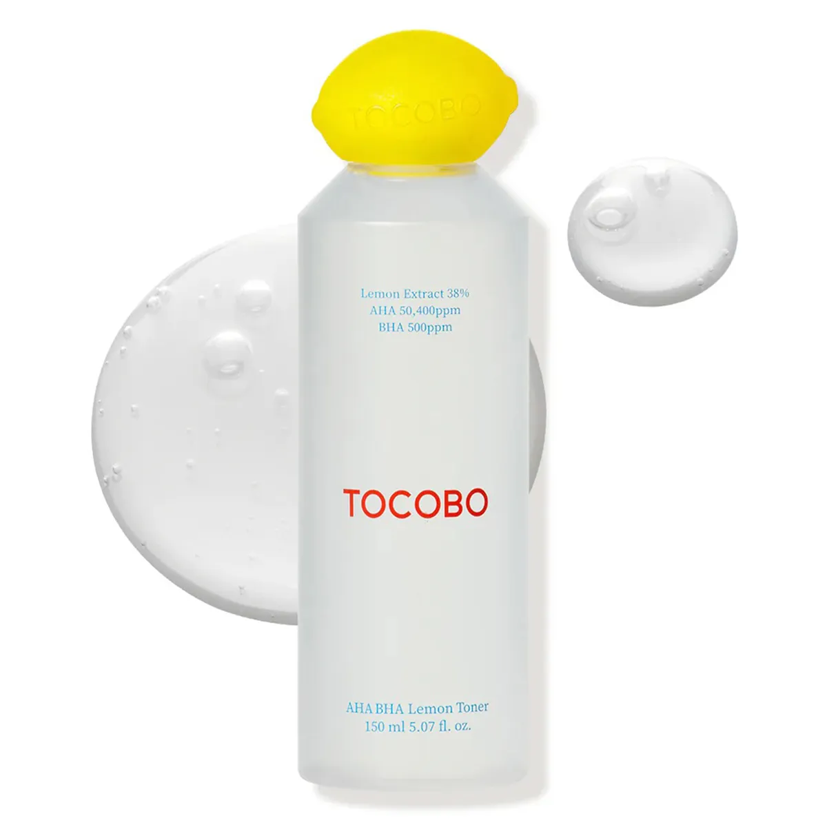 Відлущувальний тонер з екстрактом лимона та AHA і BHA кислотами TOCOBO AHA BHA Lemon Toner 150 мл
