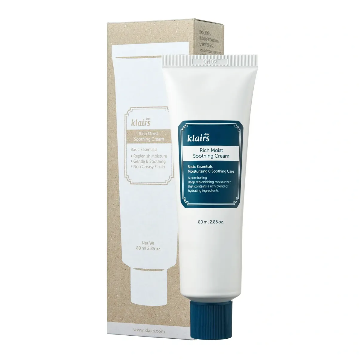 Зволожувальний крем для обличчя Dear Klairs Rich Moist Soothing Cream 80 мл