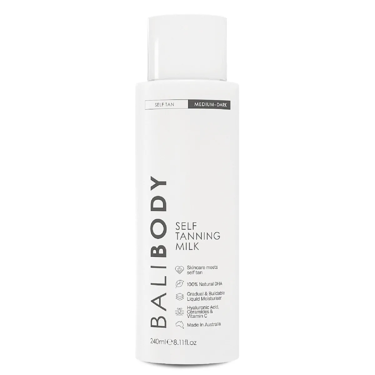 Молочко автозасмага для тіла Bali Body Self Tan Body Milk 240 мл
