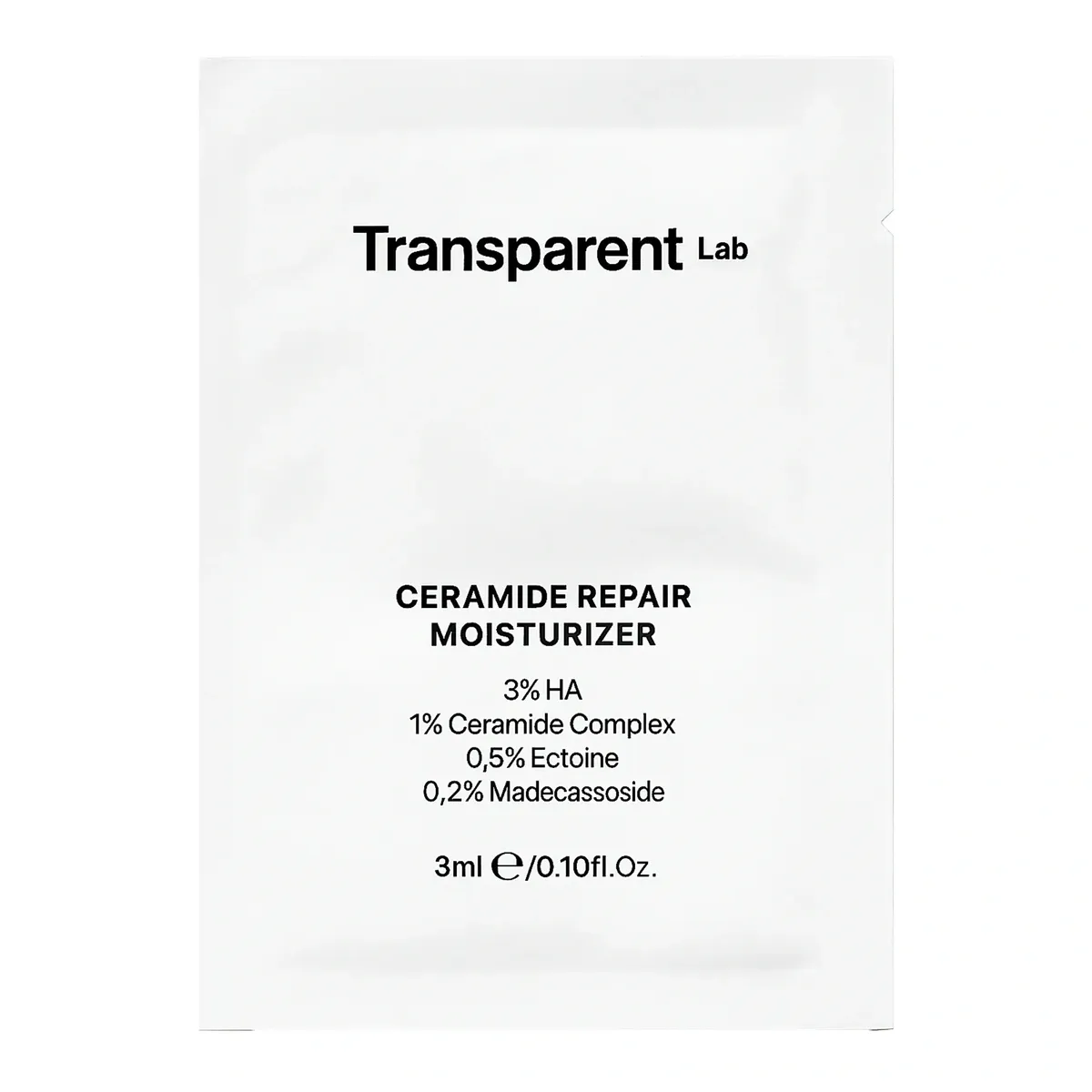Ультразволожувальна сироватка Transparent Lab Ceramide Repair Moisturizer 3 мл, Саше (Тестер)