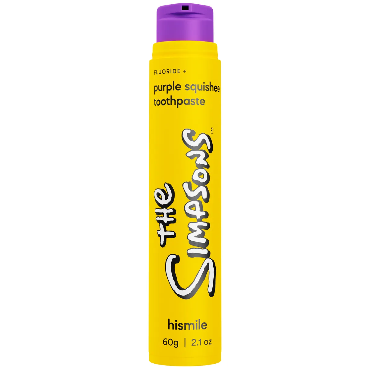 Зубна паста з фруктовим ароматом Hismile The Simpsons Purple Squishee Toothpaste 60 г